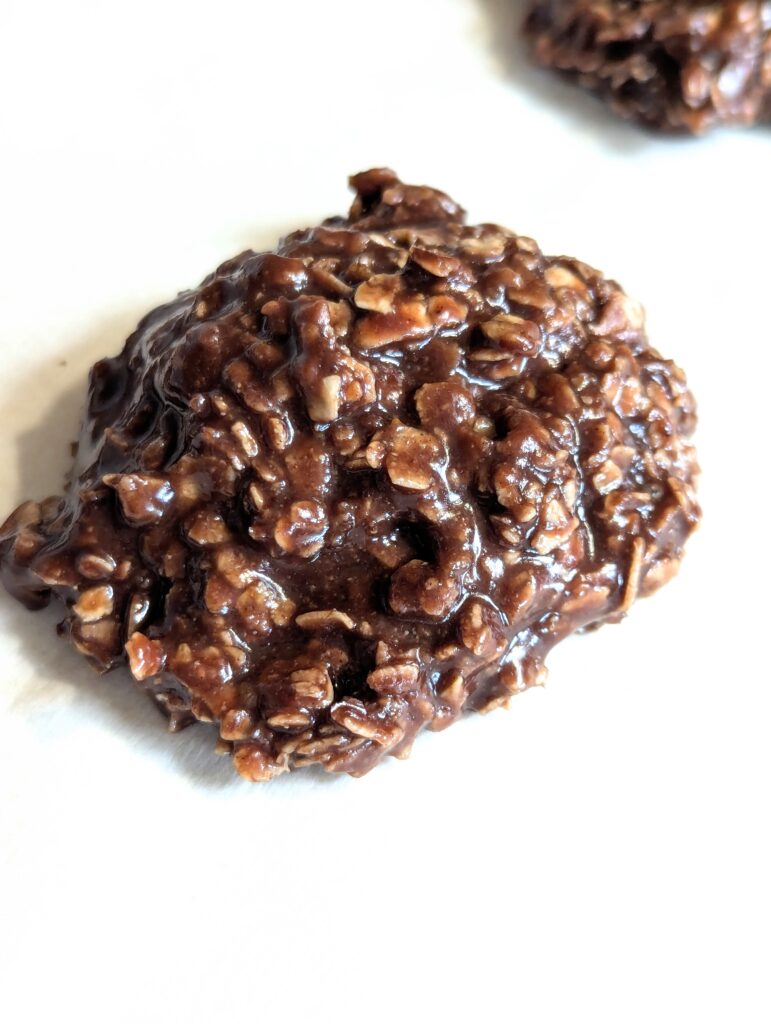 no bake chocolate gluten free oatmeal cookies